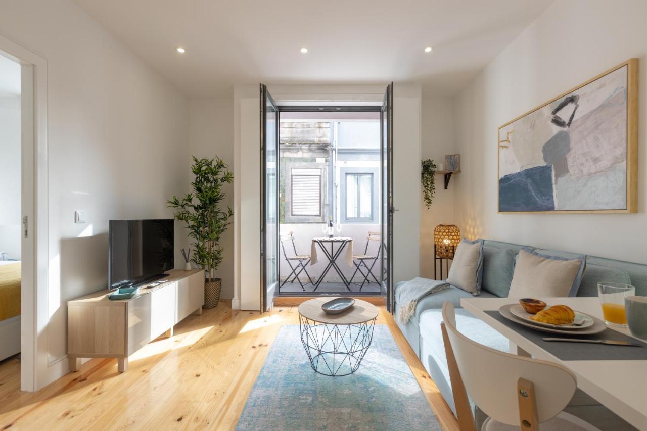 Sweet Flat 4Two In City Center, Balcony & Air Conditioning Porto Eksteriør bilde